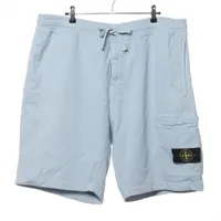 ストーンアイランド コットン ショートパンツ 3XL メンズ ライトブルー
