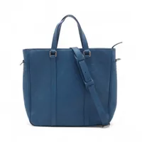 【LOUIS VUITTON】タダオPM ダミエアンフィニ　レザー　ブルー ヴィトン ダミエ アンフィニ タダオPM N41352 ブルー A4399860｜中古