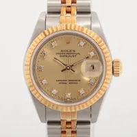 ロレックス レディ デイトジャスト 69173G SS×YG SS×YG AT シャンパン文字盤 あまりごま4