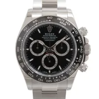 ロレックス コスモグラフデイトナ 126500LN SS SS AT ブラック文字盤