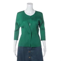 プリーツプリーズ  PP41-J0525 マーブルプリントプリーツカーディガン レディース 4 PLEATS PLEASE ISSEY MIYAKE - プリーツプリーズ PP41-J0525 マーブル