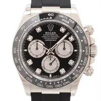 ロレックス コスモグラフデイトナ 126519LNG WG WG×ラバー AT ブライトブラック文字盤