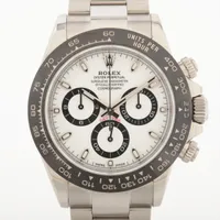ロレックス コスモグラフデイトナ 116500LN SS SS AT ホワイト文字盤