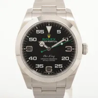 ロレックス エアキング 116900 SS SS AT ブラック文字盤 あまりごま2