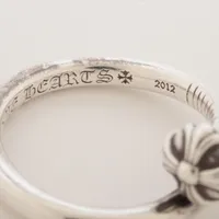 Chrome Hearts nail cross ball Ring 925 7.9g 19.5 | eBay
