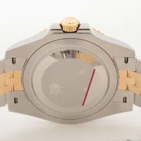 ロレックス GMTマスターⅡ 126713GRNR SS×YG SS×YG AT ブラック文字盤