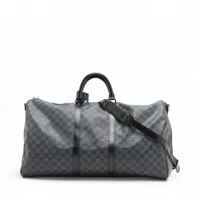 ヴィトン ダミエグラフィット キーポルバンドリエール55 N41413 ブラック