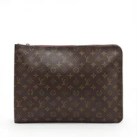 ヴィトン モノグラム ポッシュ ドキュマン M53456 ブラウン