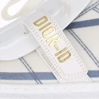 クリスチャンディオール DIOR-ID レザー×ファブリック スニーカー 38