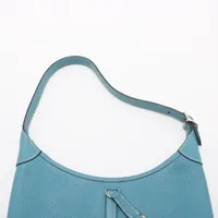 エルメス トリム31 トリヨンクレマンス ブルージーン シルバー金具 □I