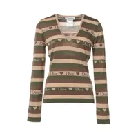クリスチャンディオール ウール×シルク×カシミヤ ニット I44