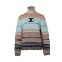 CHANEL カシミヤ タートルネックニット タートルネック - カシミヤ & シルク、ホワイト — ファッション