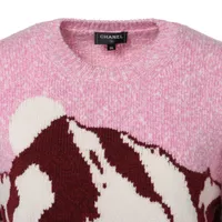 シャネル 24年 カシミヤ×ウール ニット 36 レディース マルチカラー