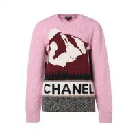 CHANEL 13K マルチカラー ウール タートルネック ニット シャネル(CHANEL)シャネル ココネージュ タートルネック マルチ