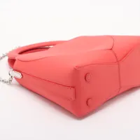 Tiffany Return To Tiffany Leather 2 Way Handbag Red 8053672140545