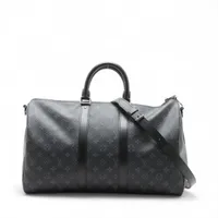 ヴィトン モノグラムエクリプス キーポルバンドリエール45 M40569 ブラック