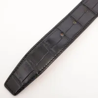 エルメス Hベルト ○Z:1996 ベルト 90 ポロサス ブラック×ゴールド