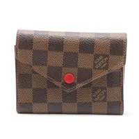 ルイヴィトン ポルトフォイユ・ヴィクトリーヌ｜ブラウン(茶色)｜中古