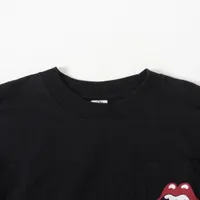 クロムハーツ ロングTシャツ コットン サイズS ブラック ローリング