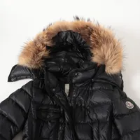 Moncler HERMINE 15 years Nylon Down coat 0 Ladies' Black