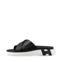 エルメス インフラ 25年 レザー サンダル メンズ ブラック 241814Z