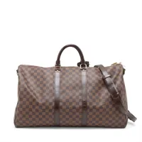 ヴィトン ダミエ キーポルバンドリエール55 N41414 ブラウン