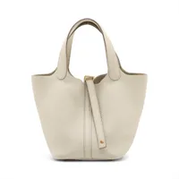 エルメス ピコタンロック18 PM トリヨンクレマンス ベトン ゴールド金具 W:2024年