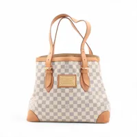 ヴィトン ダミエ アズール ハムステッドMM N51206 ホワイト