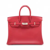 エルメス バーキン25 ルトゥルネ ヴォースイフト ルージュヴィフ シルバー金具 Y:2020年