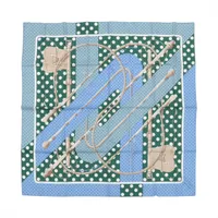 エルメス カレ140 Clic-Clac a Pois クリック クラック ドット