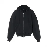 バレンシアガ　パーカー　XS BALENCIAGA - BALENCIAGA バレンシアガ パーカー XS 黒 【古着】【中古