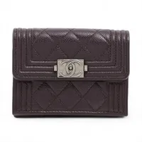 シャネル ボーイシャネル コンパクトウォレット ALLU online store