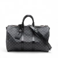 ヴィトン ダミエグラフィット キーポルバンドリエール45 N41418 ブラック