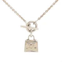 グッチ×ディズニー ドナルドダック ネックレス 925 8.4g シルバー
