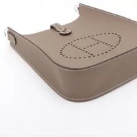 エルメス エヴリン セリエ 16 TPM ヴォーエプソン エトゥープ シルバー