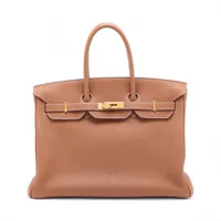 エルメス バーキン35 ルトゥルネ トゴ ゴールド ゴールド金具 □N:2010年