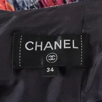 未使用級✨CHANELシャネル シルクスカート　CCマーク ココマーク　34 CHANEL】シャネル『ロゴプリント スウェット スカート size34