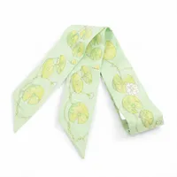 エルメス UN JARDIN SUR LE NIL ナイルの庭 スカーフ シルク グリーン