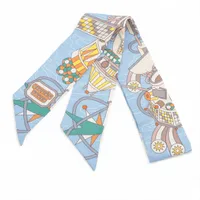 ⭐️良品⭐️ エルメス ツイリー ODYSSEY オデッセイ スカーフ エルメス ツイリー HERMES SCARF ODYSSEY スカーフ シルク ライト