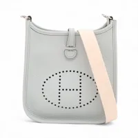 エルメス エヴリン16 TPM アマゾン トリヨンクレマンス ブルーペール シルバー金具 U:2022年