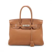 エルメス バーキン30 ルトゥルネ トゴ ゴールド シルバー金具 □O:2011年