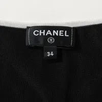 シャネル ココマーク 26SS シルク タンクトップ 34 レディース