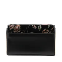ルブタン ショルダーバッグ パーティバッグ チェーン リボン パテント ブラック Christian Louboutin（クリスチャンルブタン） 美品/ パロマ クラッチ
