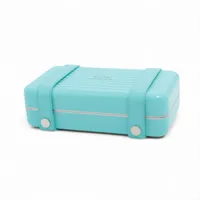 ティファニー レザー ジュエリーケース ブルー ZZ014203｜中古ブランド