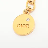 ディオール Diorロゴ ブレスレット GP ゴールド A4430906｜中古