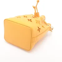 ヴィトン LVブロデリーアングレーズ ナノノエ M82469 イエロー RFID