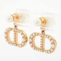 DIOR ディオール TRIBALES ピアス パール ゴールド ディオール Dior Tribales ディオール トライバル ピアス(両耳用) GP