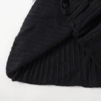 シャネル ココマーク 00A カシミヤ×シルク タートルネックニット 38