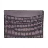 CELINE グレー レザー キーケース セリーヌ6連キーケース グレー/黄色 ユニセックス カーフ キーケース