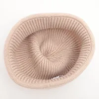 エルメス シェーヌダンクル ニットキャップ L カシミヤ ベージュ